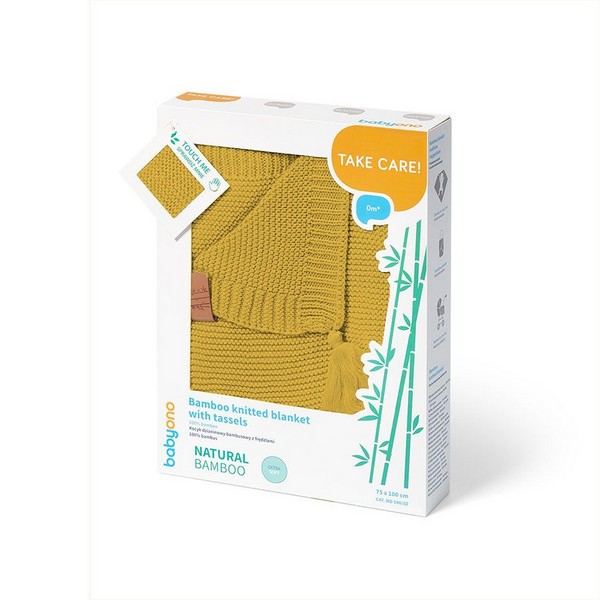 Продукт Babyono - Одеяло бамбук 75х100 см - 0 - BG Hlapeta